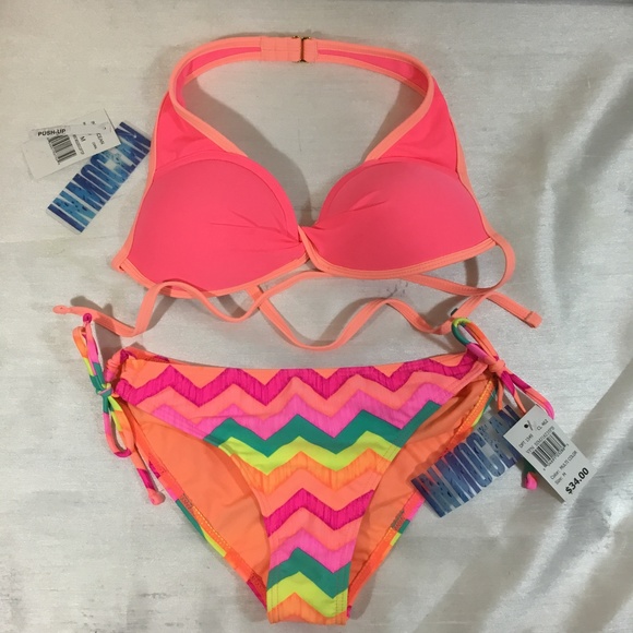 womens neon bikini